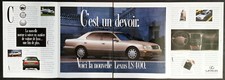 1995 LEXUS LS 400 Vintage Original 4 páginas Impressão AD - Painel de fotos de carro prata comprar usado 1995 LEXUS LS 400 Vintage Original 4 páginas Impressão AD - Painel de fotos de carro prata comprar usado  Enviando para Brazil