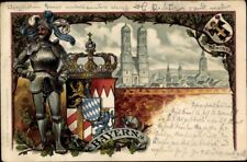 Wappen litho münchen gebraucht kaufen  Berlin