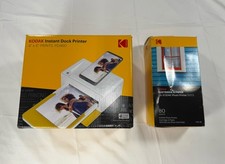 Impressora Fotográfica Instantânea Kodak PD46080BNDLEU 4x6 Polegadas com 80 Folhas de Papel Fotográfico comprar usado  Enviando para Brazil