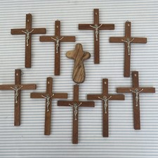 Vintage wandkreuz kruzifix gebraucht kaufen  Breidenbach