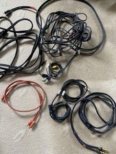 Cables interconnects phono for sale  CHESTER