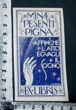 Wunderkammer exlibris 490 usato  Italia