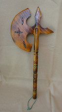 Wood carved battle for sale  Troy