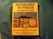 Sociology focus aqa for sale  GLASGOW