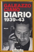Diario 1939 galeazzo usato  Bari