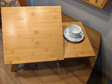 Betttablett klappbar zweigetei gebraucht kaufen  Bielefeld