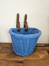 Blue wicker bicycle for sale  ELLON