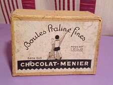 Menier boite chocolat d'occasion  France