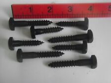 5/16" X 1" - 1 1/2" - 2" - 3 Parafusos Unidade Quadrado Treinador-Óxido De Preto-Cabeça Quadrada, usado comprar usado  Enviando para Brazil