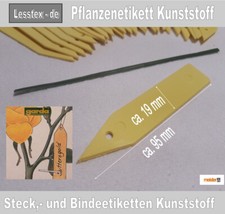 Stecketiketten bindeetiketten  gebraucht kaufen  Eitorf