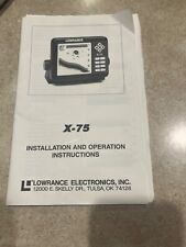 Lowrance x75 original for sale  Wayzata