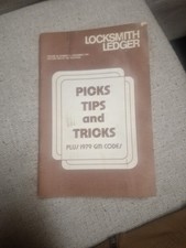 Locksmith ledger picks for sale  Rockland