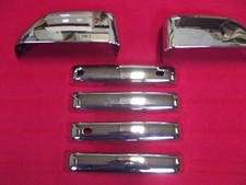 2023-2025 Ford F250-F550 Crew Cab Chrome 4 maçanetas de porta 2 capas de espelho fabricante de equipamento original, usado comprar usado  Enviando para Brazil