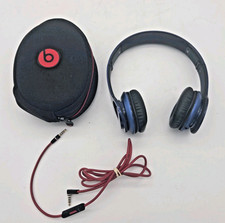 Fones de ouvido Beats by Dr. Dre Beats Solo HD com estojo e cabo AUX azul - Testado comprar usado  Enviando para Brazil