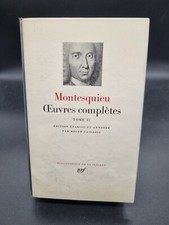 Montesquieu oeuvres completes d'occasion  Expédié en Belgium