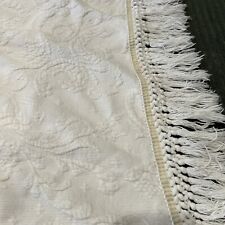 Vintage white chenille for sale  Early