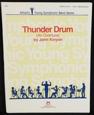 Usado, Partituras de bateria Thunder livro John Kinyon Alfred Young sinfônico comprar usado  Enviando para Brazil