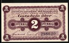 Notgeld merseburg pfennig gebraucht kaufen  Berlin