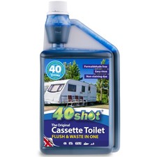 Shot cassette toilet for sale  UK