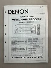 Denon avr 1800 for sale  Chicago