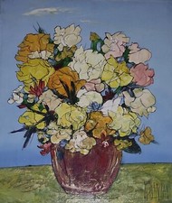 Tableau peinture huile d'occasion  Sorgues
