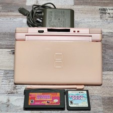Console Nintendo DS Lite - Console portátil rosa coral com jogos e carregador comprar usado  Enviando para Brazil