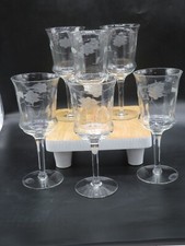 Vintage set etched for sale  Plainfield