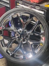 Chrome snowflake wheels for sale  Paige
