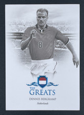 2023 Futera Exclusivo Dennis Bergkamp Holanda The Greats Safira #/20 comprar usado  Enviando para Brazil
