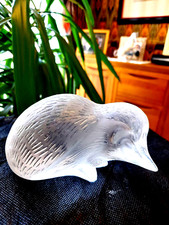 Lalique hedgehog figurine for sale  DUNMOW