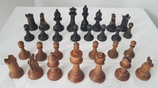 Antike holz schachfiguren gebraucht kaufen  Albstadt