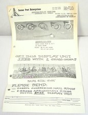 Corner Post Enterprises Colorado Horseshoe Nail Jewelry Catalog 1973 Vintage comprar usado  Enviando para Brazil