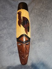 Wooden african tiki for sale  Waterford