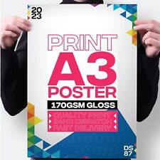 Personalized poster paper for sale  BIRMINGHAM