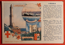 Cartolina genova liguria usato  Pistoia