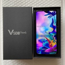 Używany, LG V50S ThinQ 5G LM-V510N 256GB + 8GB czarny 4G 5G odblokowany smartfon nowy zapieczętowany na sprzedaż  Wysyłka do Poland
