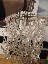 Lampadario vintage vetro usato  Buggiano