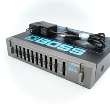 Equalizador gráfico BOSS RGE-10 série micro rack com fonte de alimentação comprar usado Equalizador gráfico BOSS RGE-10 série micro rack com fonte de alimentação comprar usado  Enviando para Brazil