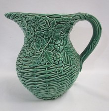 Green ceramic jug for sale  UK