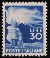 Repubblica italiana 1945 usato  Gallarate