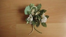 Kerzenring seidenblumen deko gebraucht kaufen  Münster
