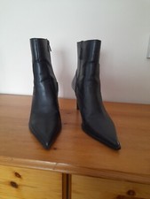 Zara leather stiletto for sale  RAYLEIGH