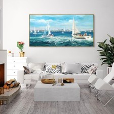 Large blue canvas for sale  Eugene