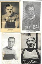 Lot cartes cyclistes d'occasion  Ondres