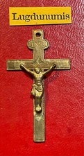 Brass cross jesus d'occasion  Expédié en Belgium