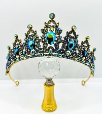 Barockstil tiara goldene gebraucht kaufen  Hamburg