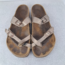 Sandali birkenstock marrone usato  Marano di Napoli
