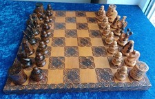 Vintage schachspiel holz gebraucht kaufen Vintage schachspiel holz gebraucht kaufen  Hanhofen