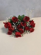 Rote rosen kunstblumen gebraucht kaufen  Duisburg