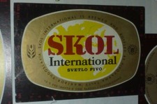 ca. EX Iugoslávia SLOVENIJA TALIS cervejaria MARIBOR rótulo de cerveja SKOL PIVO NR82, usado comprar usado  Enviando para Brazil